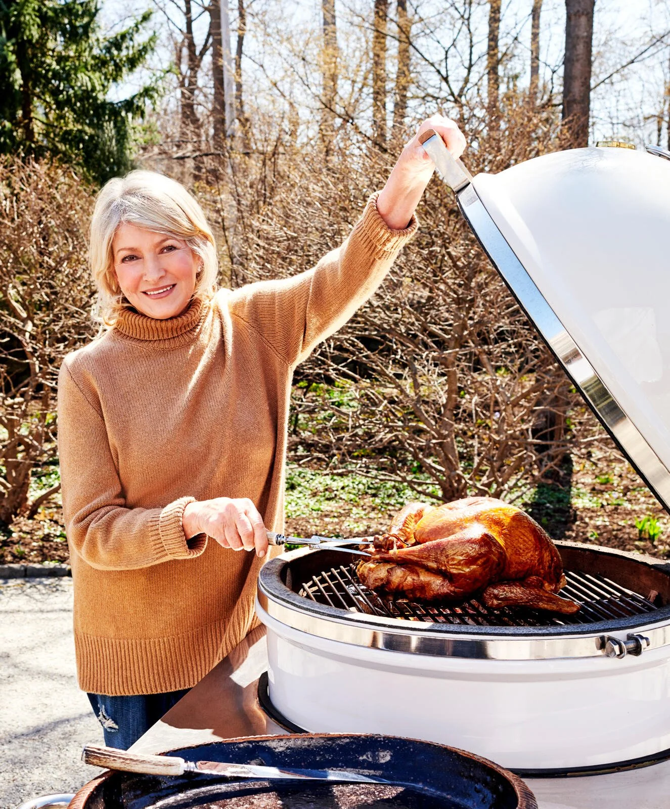 Martha's Grilled Turkey photographed by Murray Hall