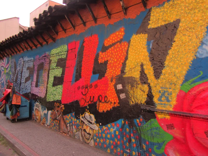 Even graffiti artists are proud of Medellín.