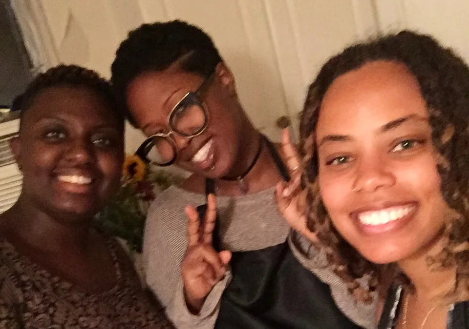 With my two assistants Djhenny and Ayan on my last day in Montreal :') They helped me tremendously during the last stretch!