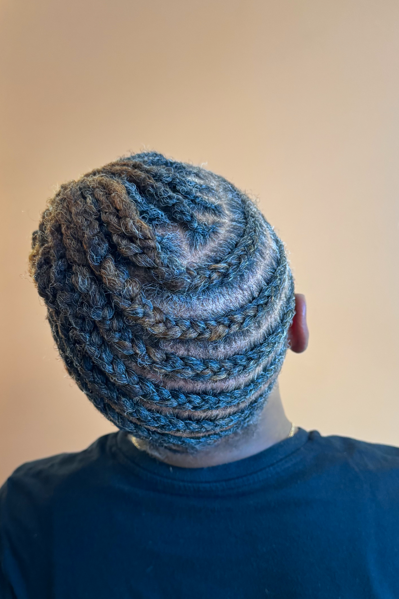 Creative Cornrows (on Dry Hair)