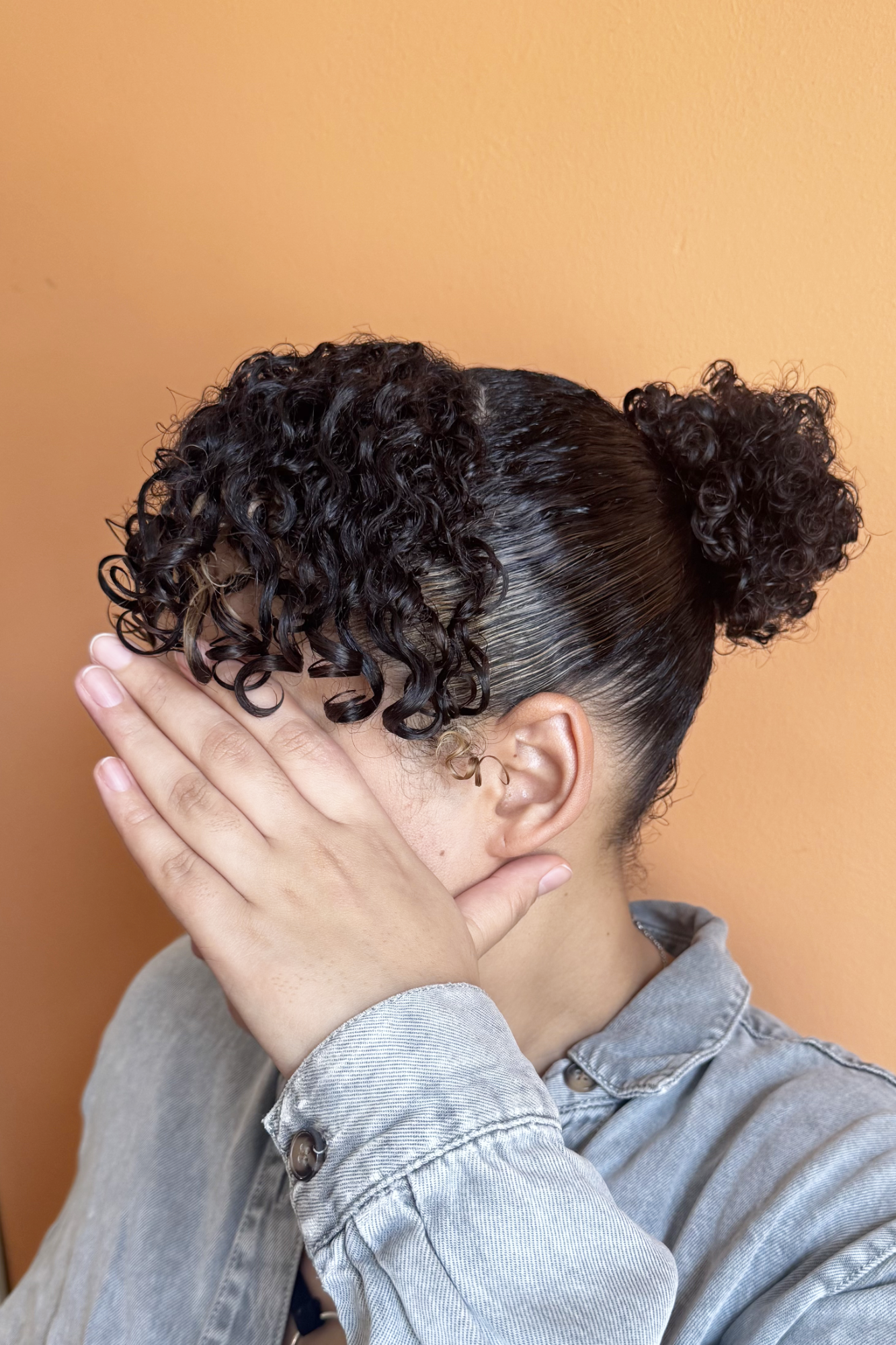 Natural Updo (on Wet Hair)
