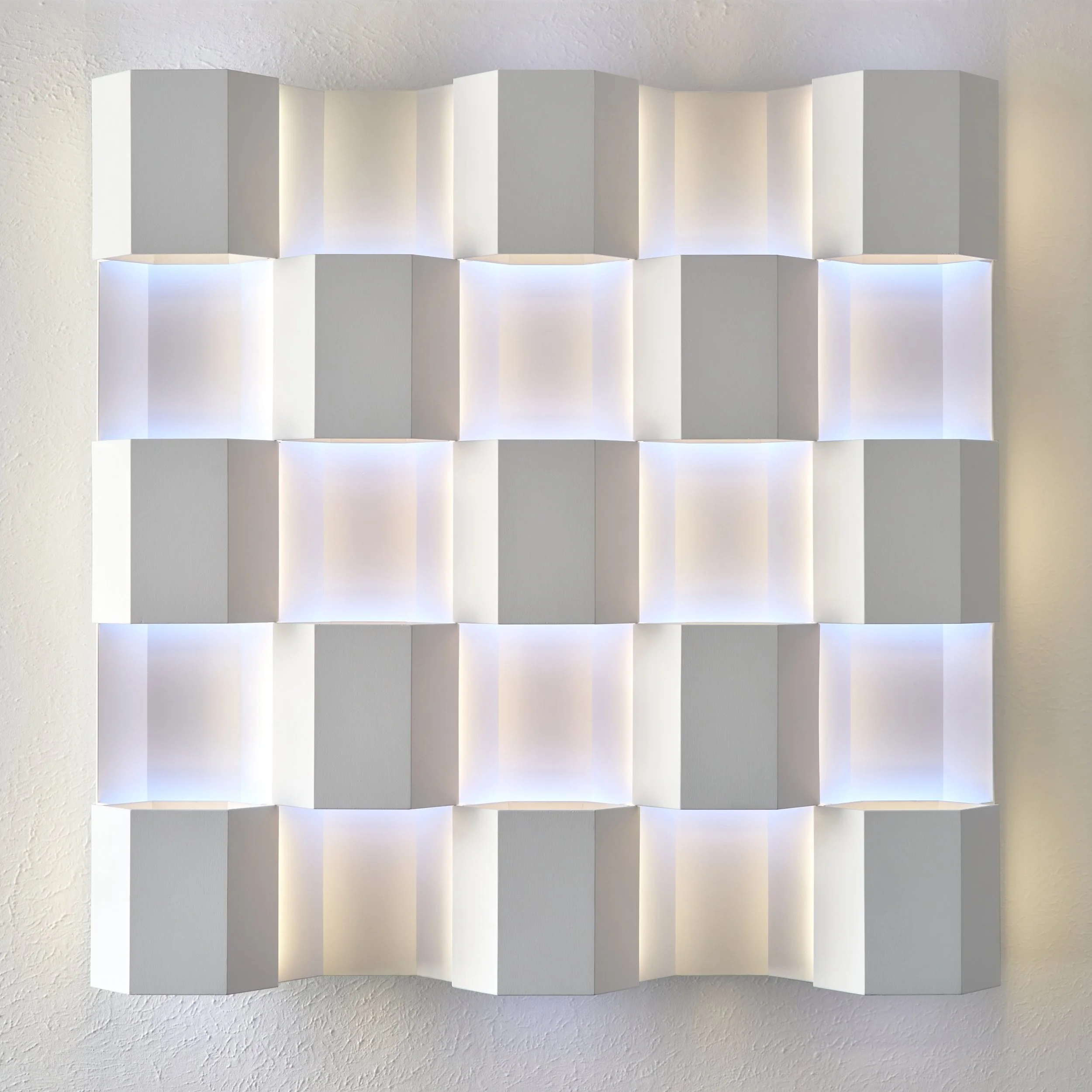 Raymond Graber light sculpture Thirteen