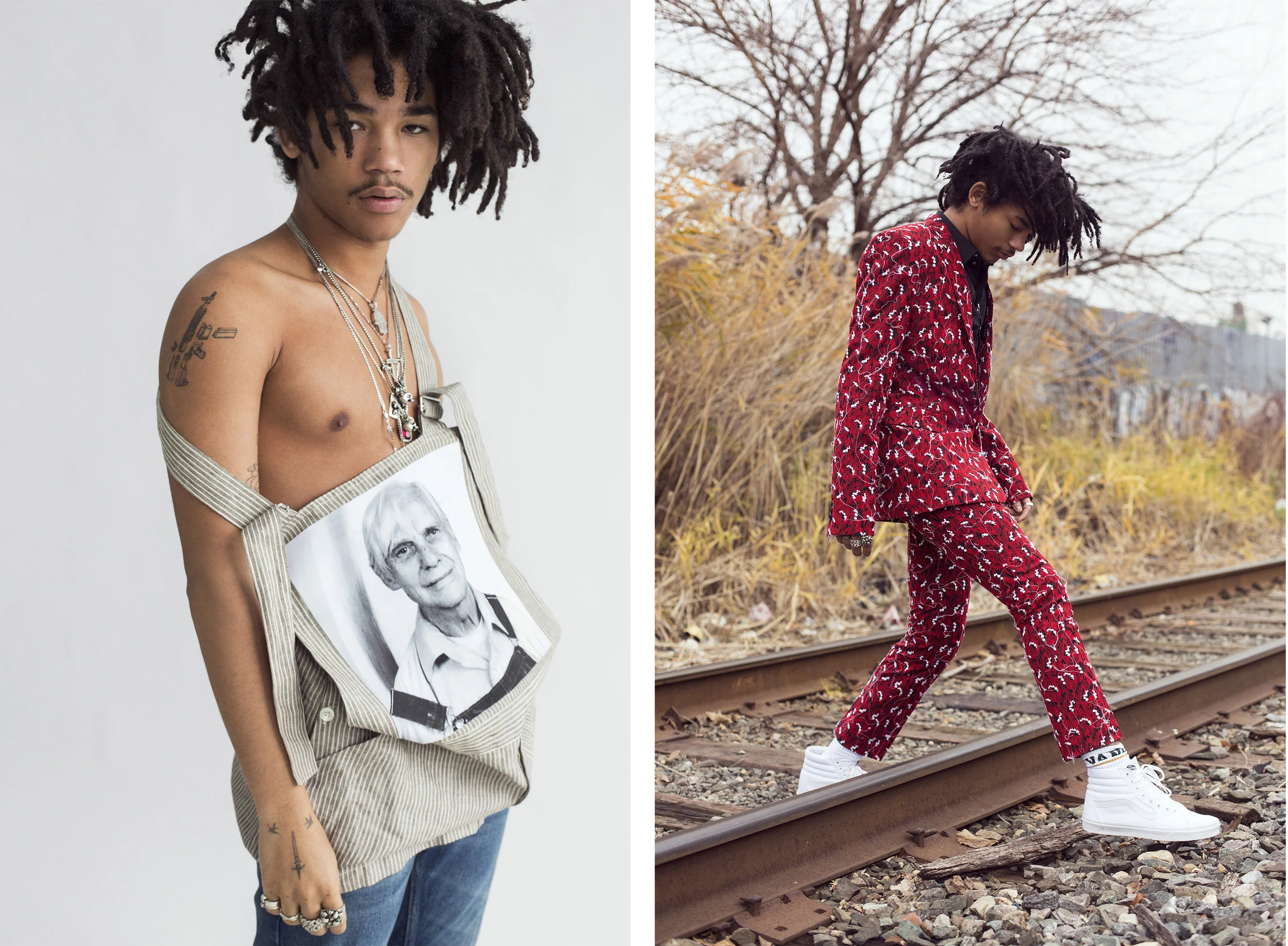 Luka Sabbat / Flaunt Magazine