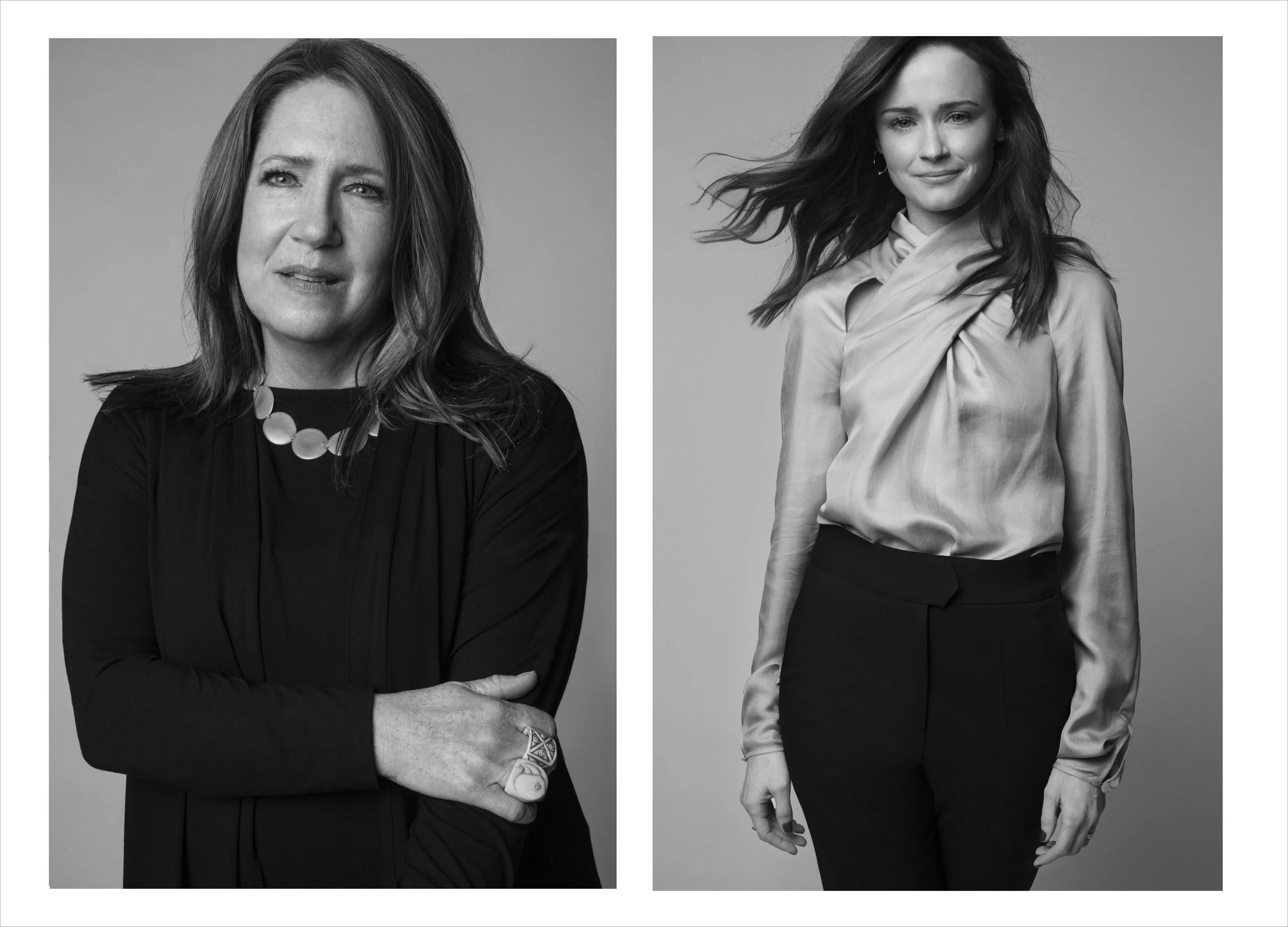 Ann Dowd & Alexis Bledel / W Magazine
