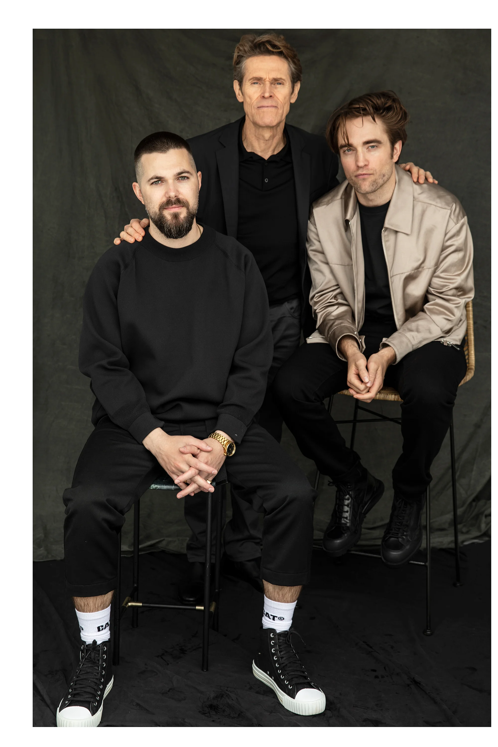 Director Robert Eggers - Willem Dafoe - Robert Pattinson / W magazine