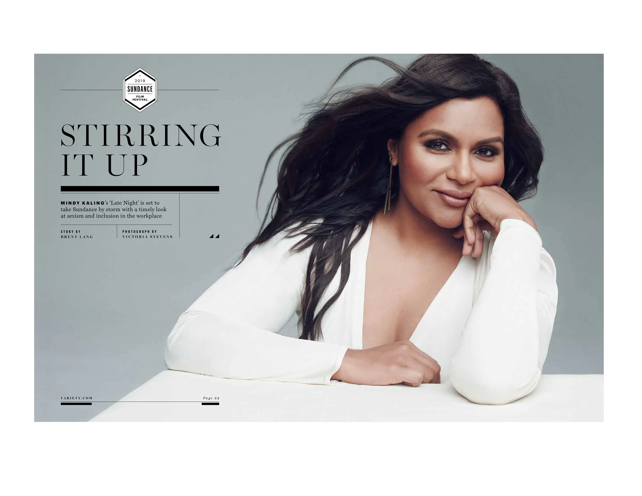 Mindy Kaling / Variety