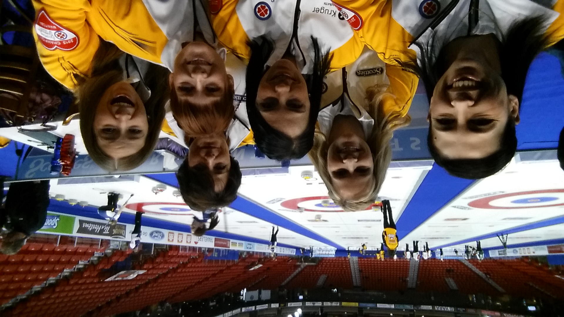 Scotties Selfie Before Practice