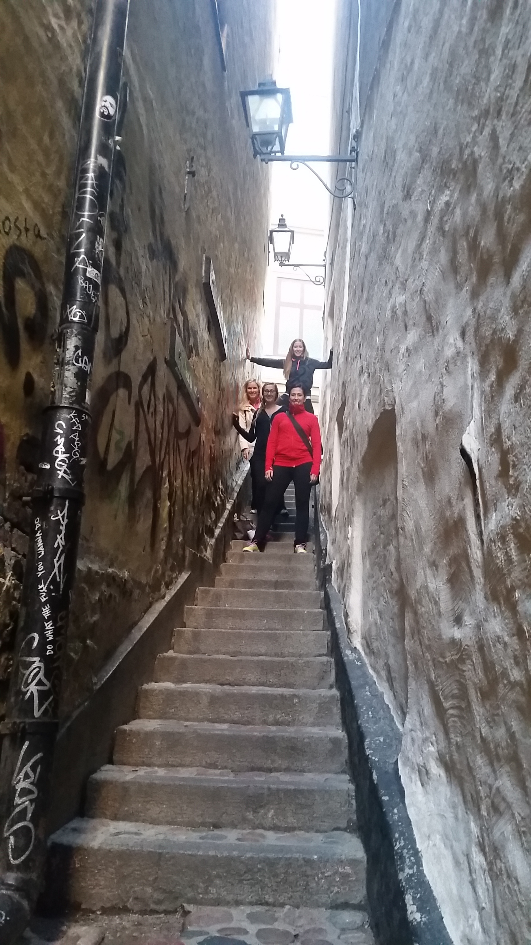 Touring Old Town in Stockholm, Sweden