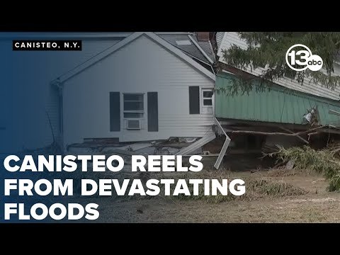 Gov. Hochul pledges support as Canisteo reels from Debby's devastating floods