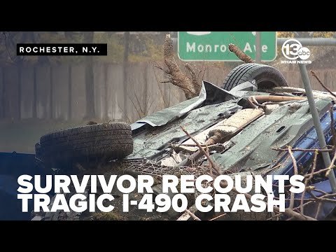 Survivor recounts fatal I-490 crash: 'I was praying the whole time'