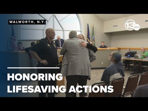 Man saved by quick-thinking driver during heart attack