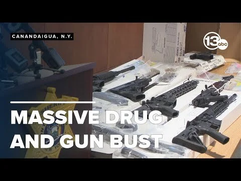 Rochester man faces 81 charges after major drug and gun bust in Ontario County