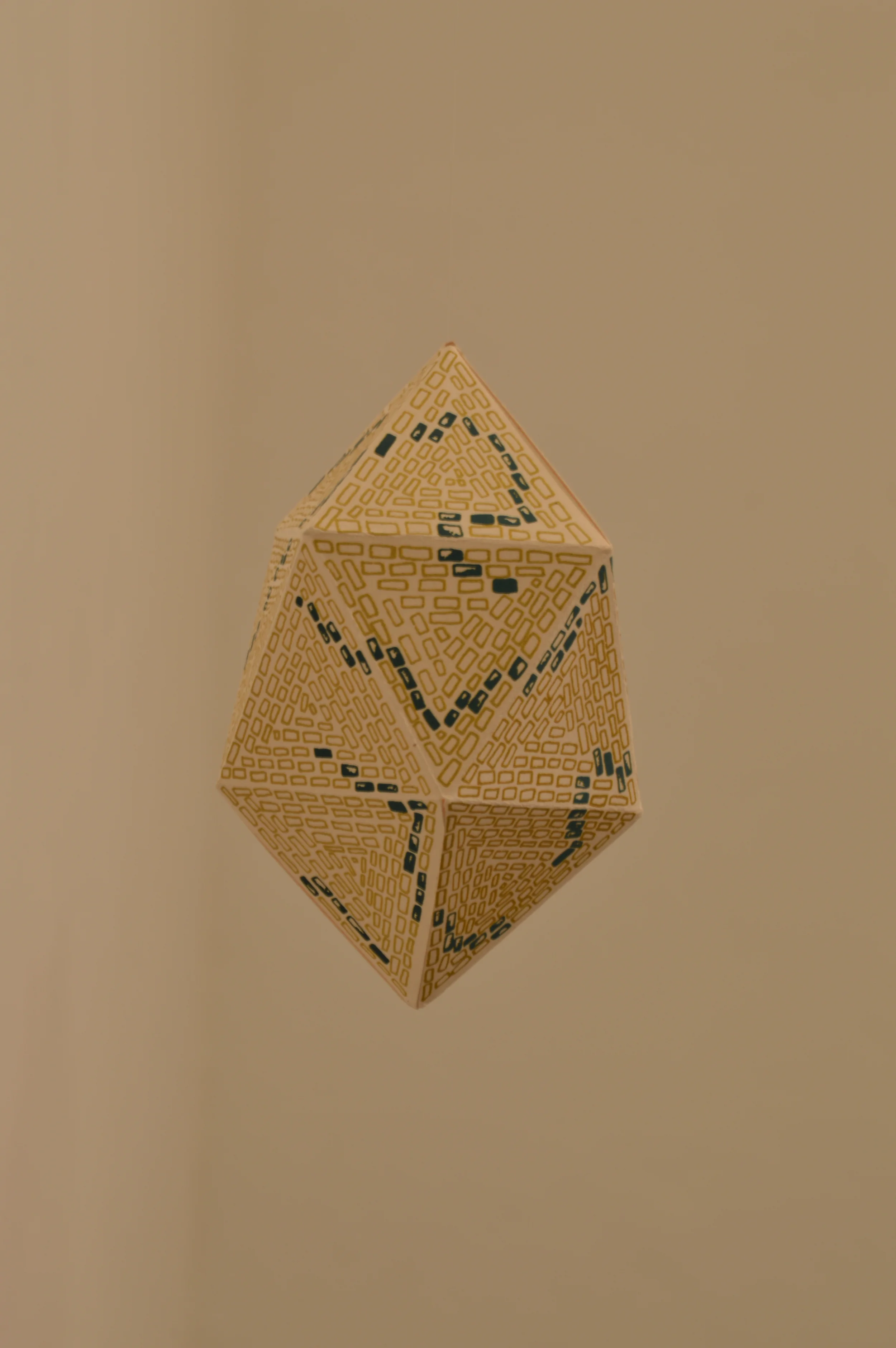 cut and folded sculptural print