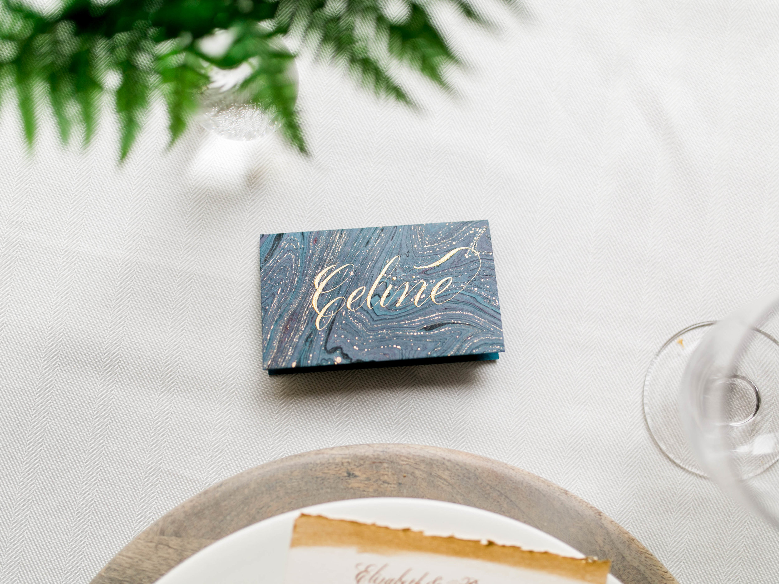 Emerald Green Wedding Styled Shoot | Calligraphy and Paperie by www.chavelli.com | Photography by www.jleephotos.com