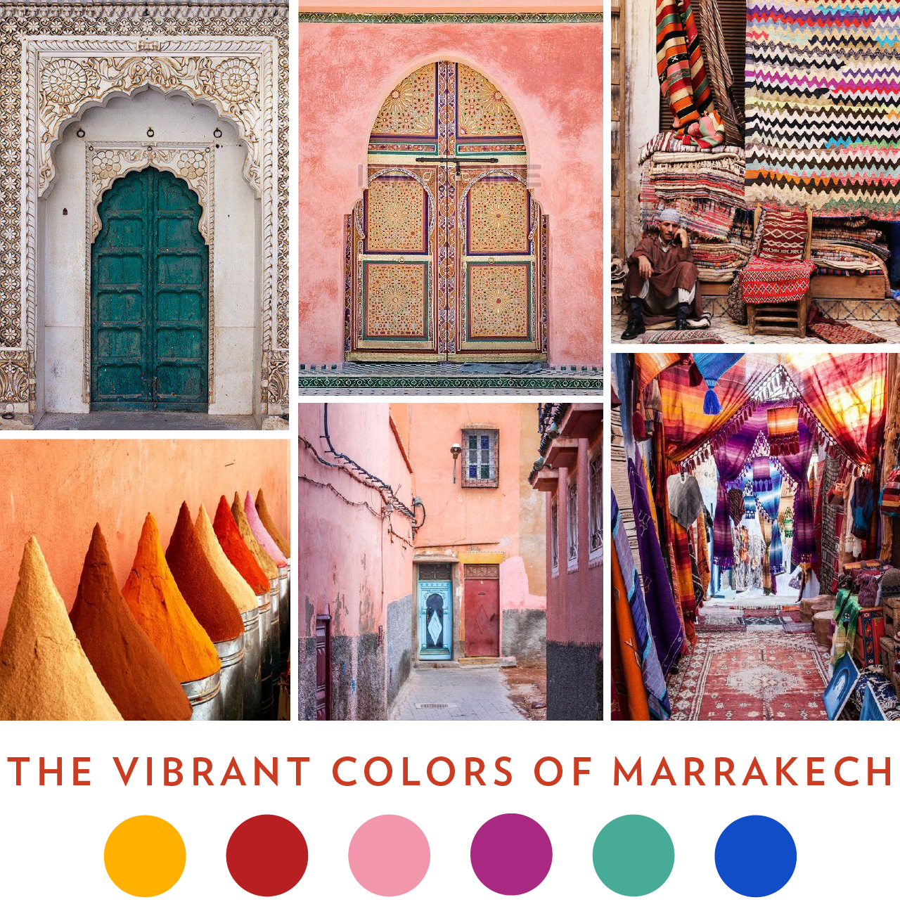 The colors of a Moroccan spice market + AURA Color Stories — LFB COLOR