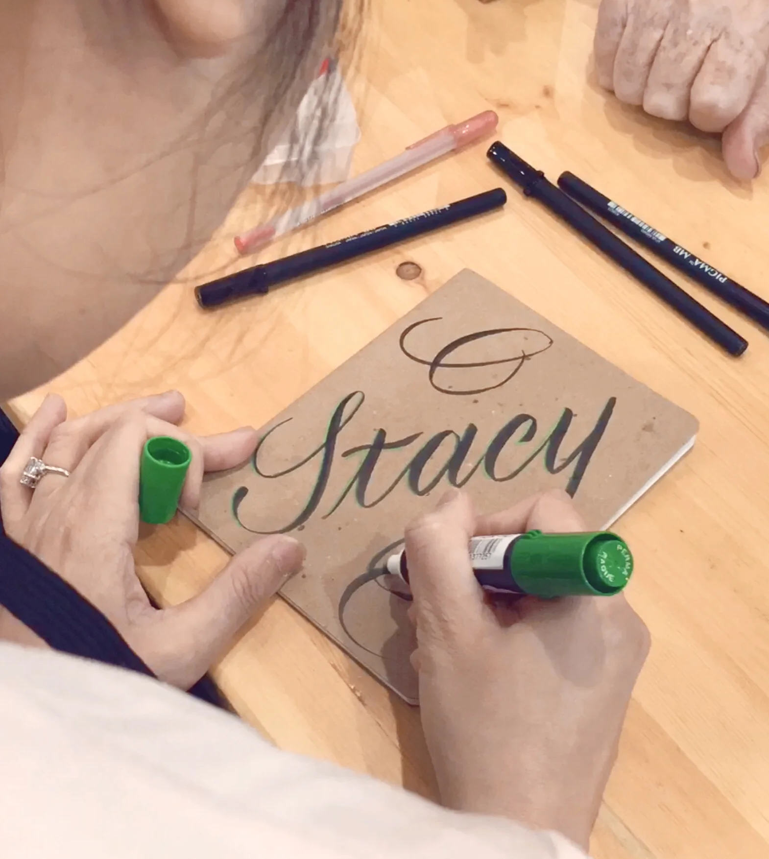 Hand-Lettering Demos at NSS 2017
