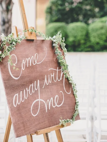 Wedding Welcome Sign