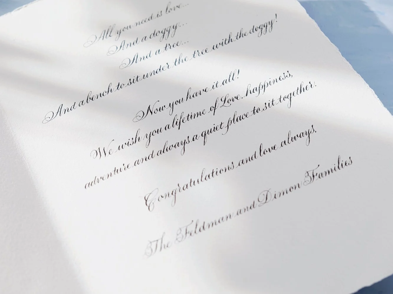 Custom Greeting Gift Card