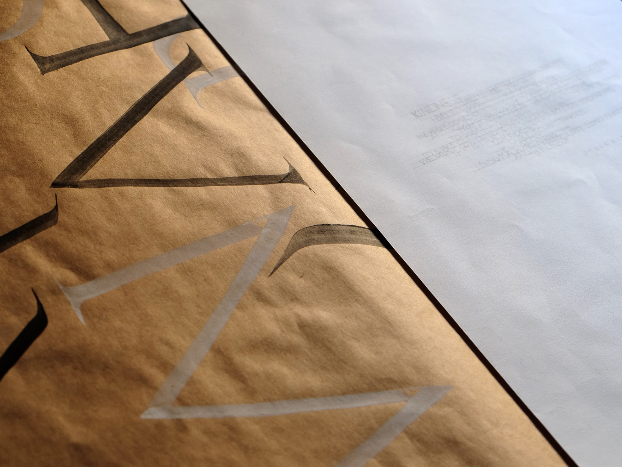 Brush Romans Calligraphy