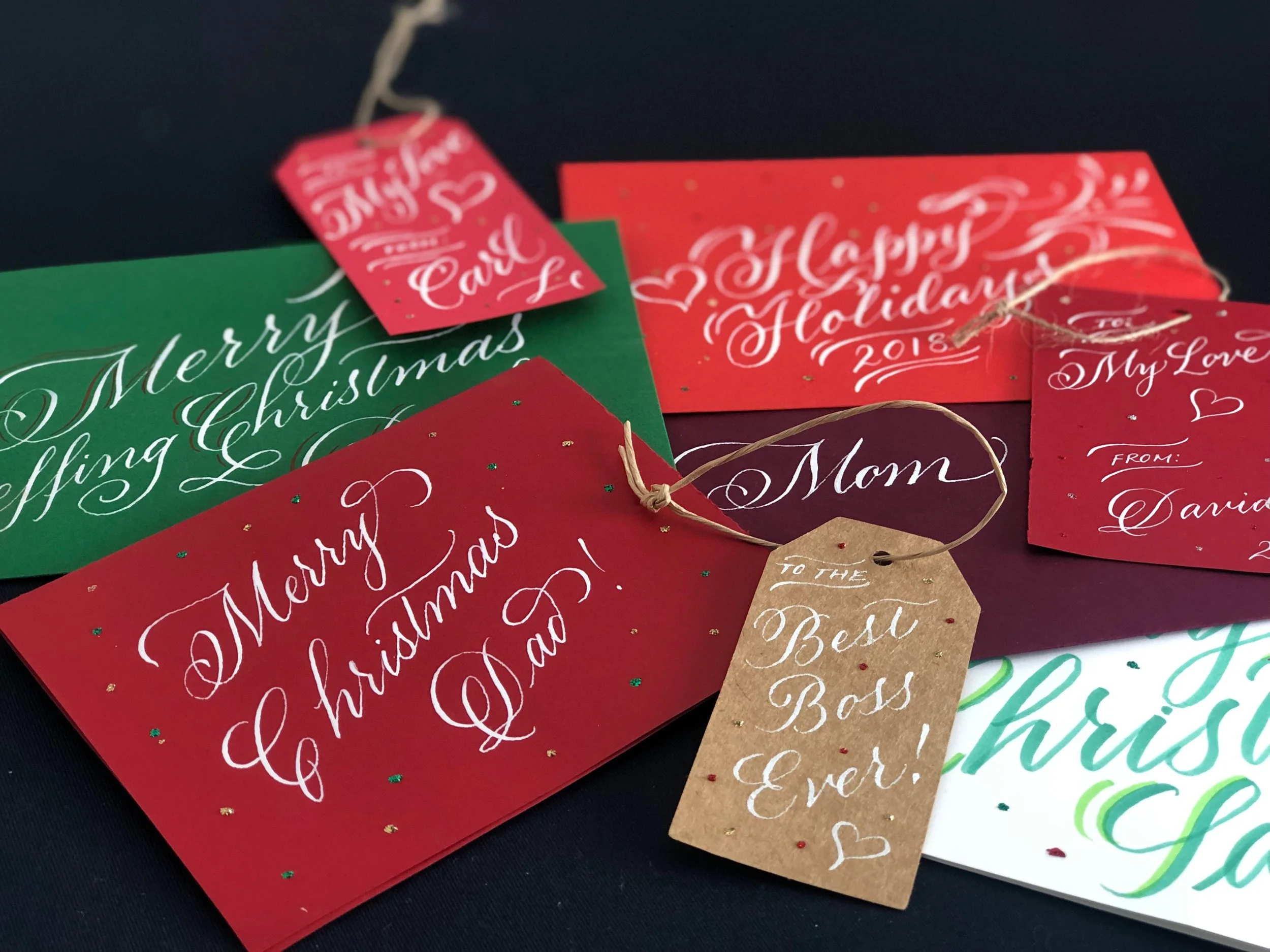 A WeWork Calligraphy Christmas
