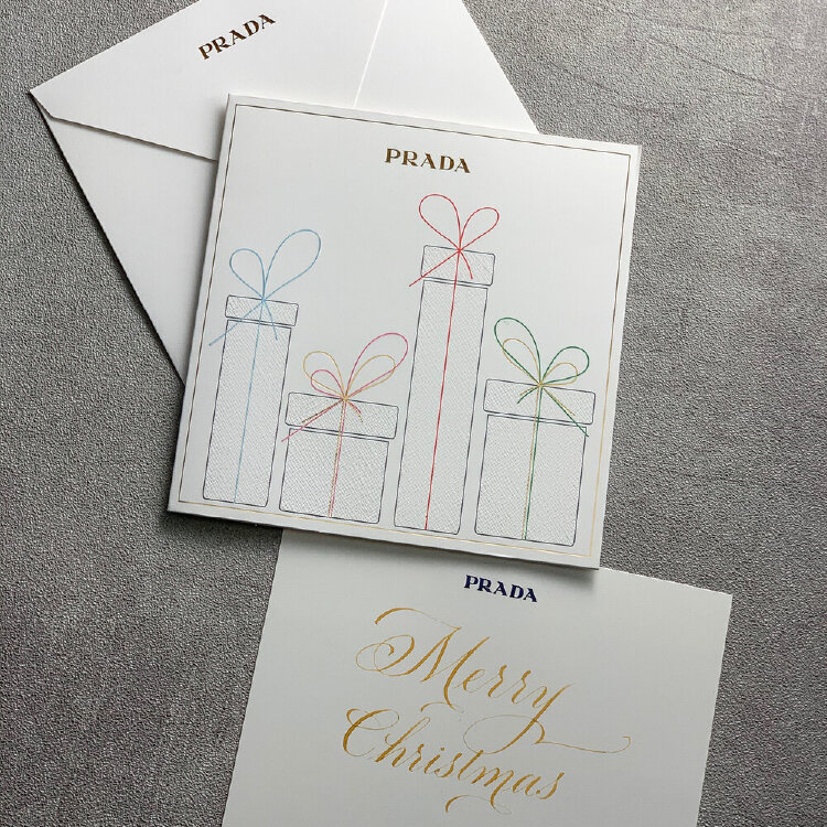 Brand Event : Prada Holiday Card Customization