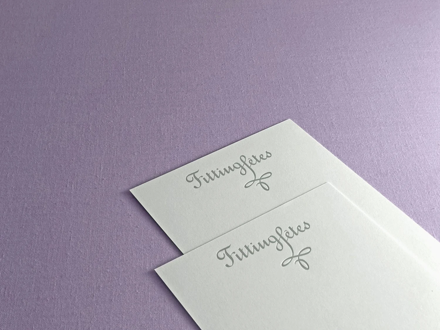 Fitting Fêtes Branding