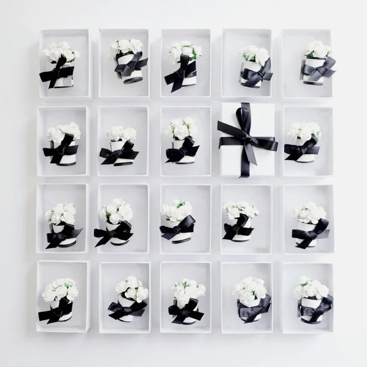 Hand-made Wedding Save the Date scrolls