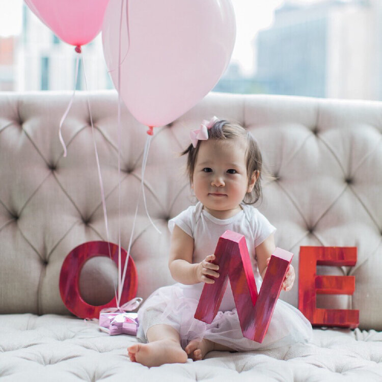 Baby's First Birthday Numbers
