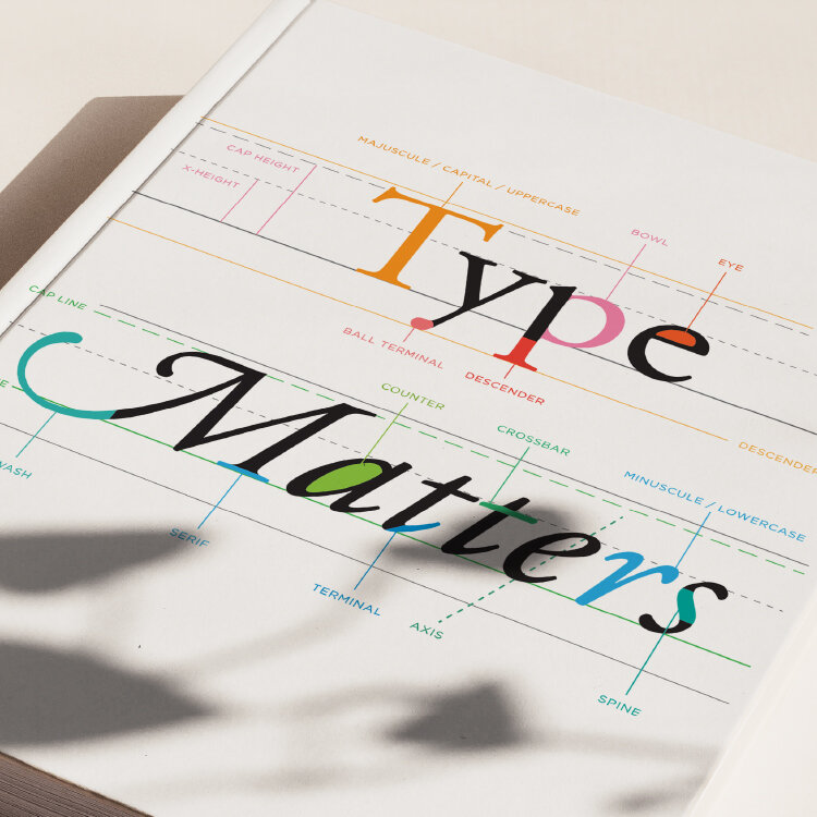 Design : Type Matters Book Cover
