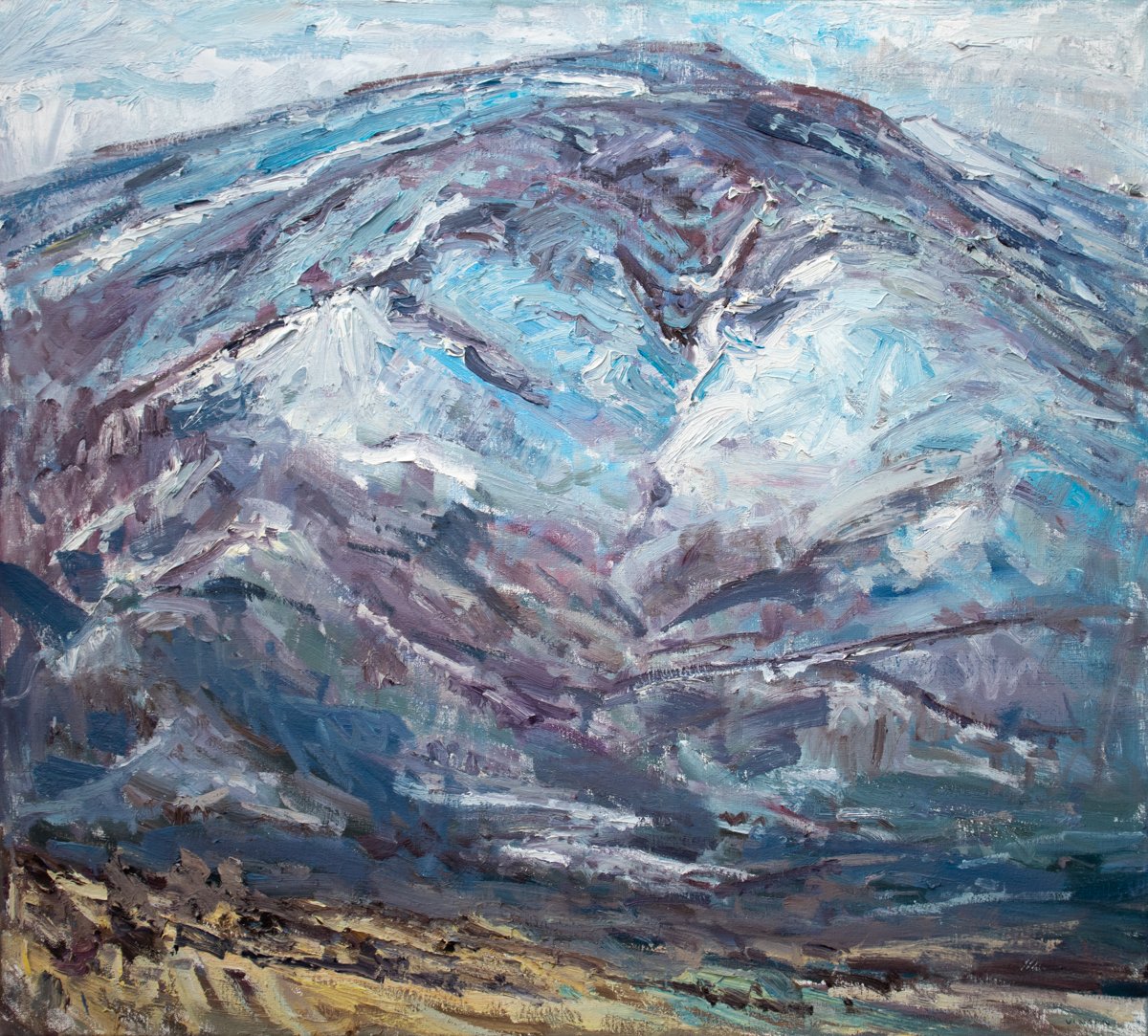 Winter Light on Ward, 36x40