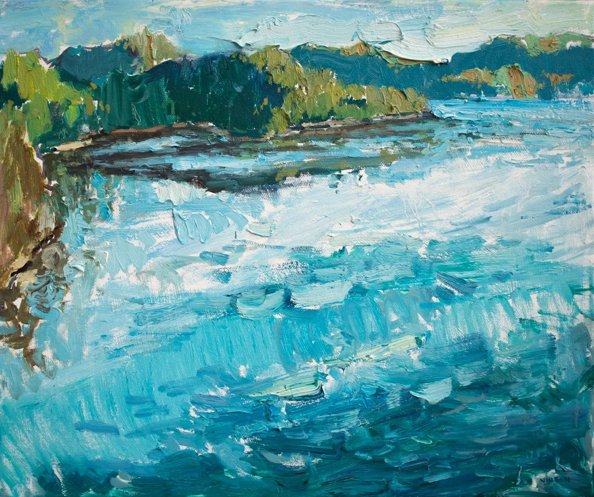 15_Vinson_Morning Waters_Flathead Lake_19.5x23.5.jpg