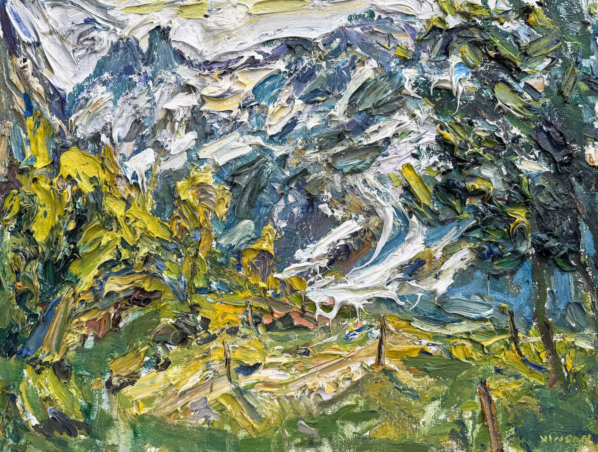 Engelberg Meadow, 80x60