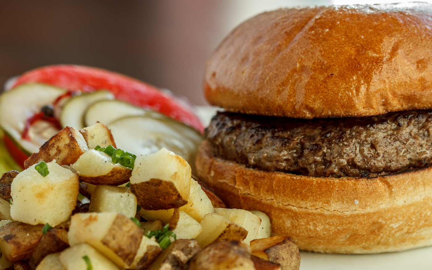 All Natural Beef Burger, Ironwood American Bistro