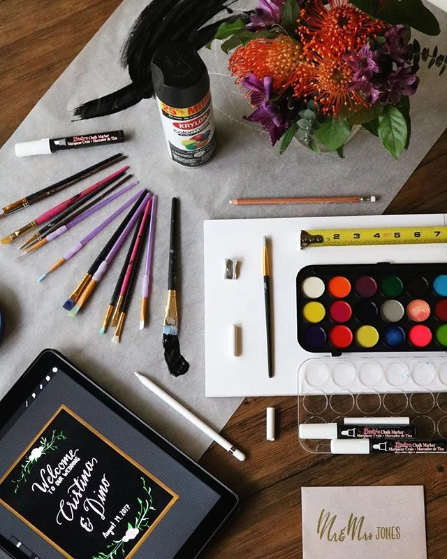 Working on my website today. Stay tuned! 🎨✒️✏️💕
.
.
#jessicapepeliartistry #chalkboardart #entertainment #wedding #calligraphy #typography #graphicdesign #losangeles #artist #artdepartment #hollywood