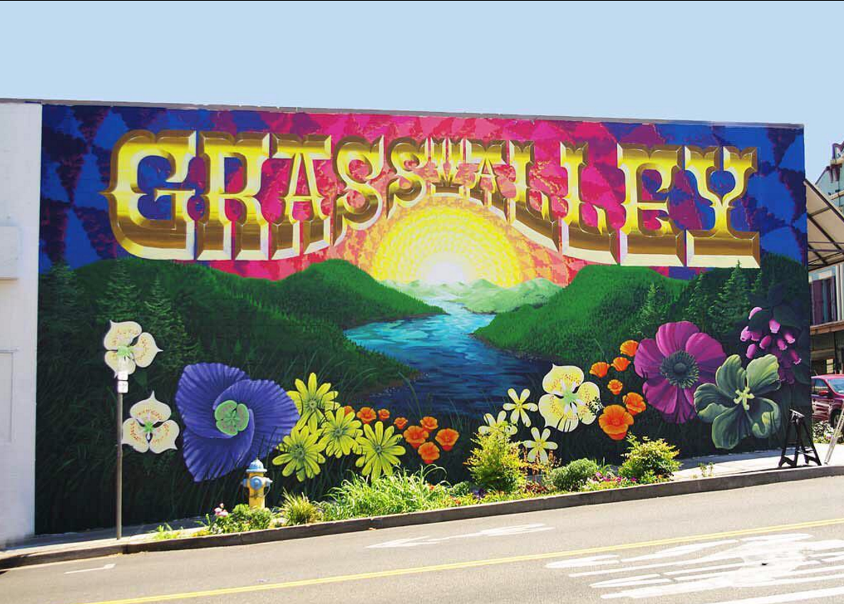 Mural for Grass Valley, CA