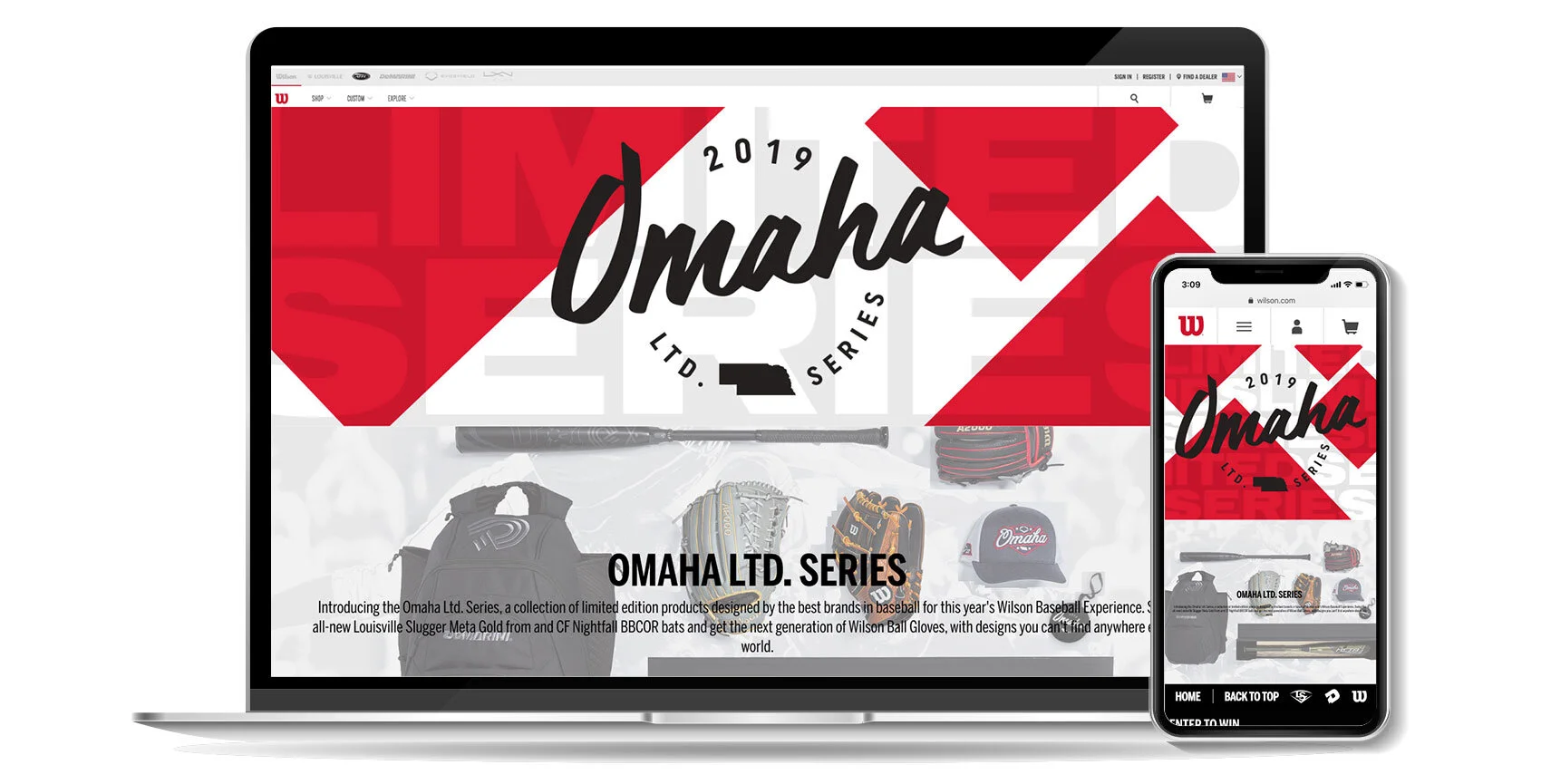 Omaha LTD. Experience Landing Page