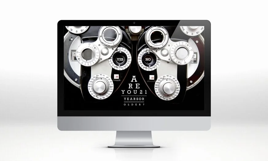 Snellen's Website Age Verification Page