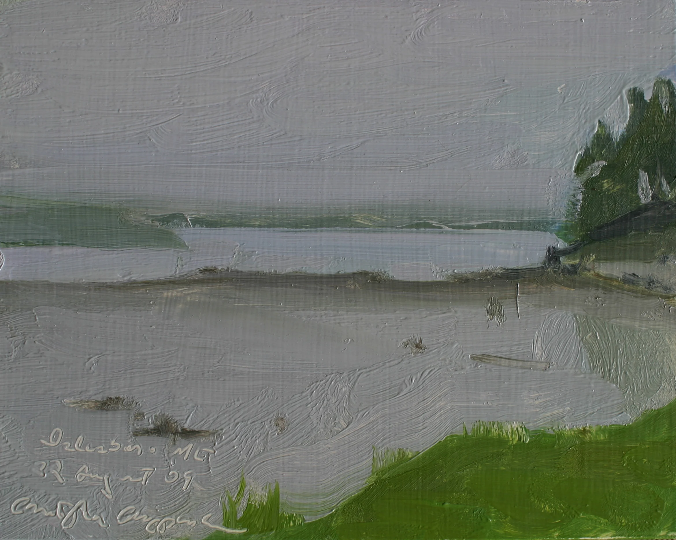 Islesboro, Maine, oil on panel, 8 x 10
