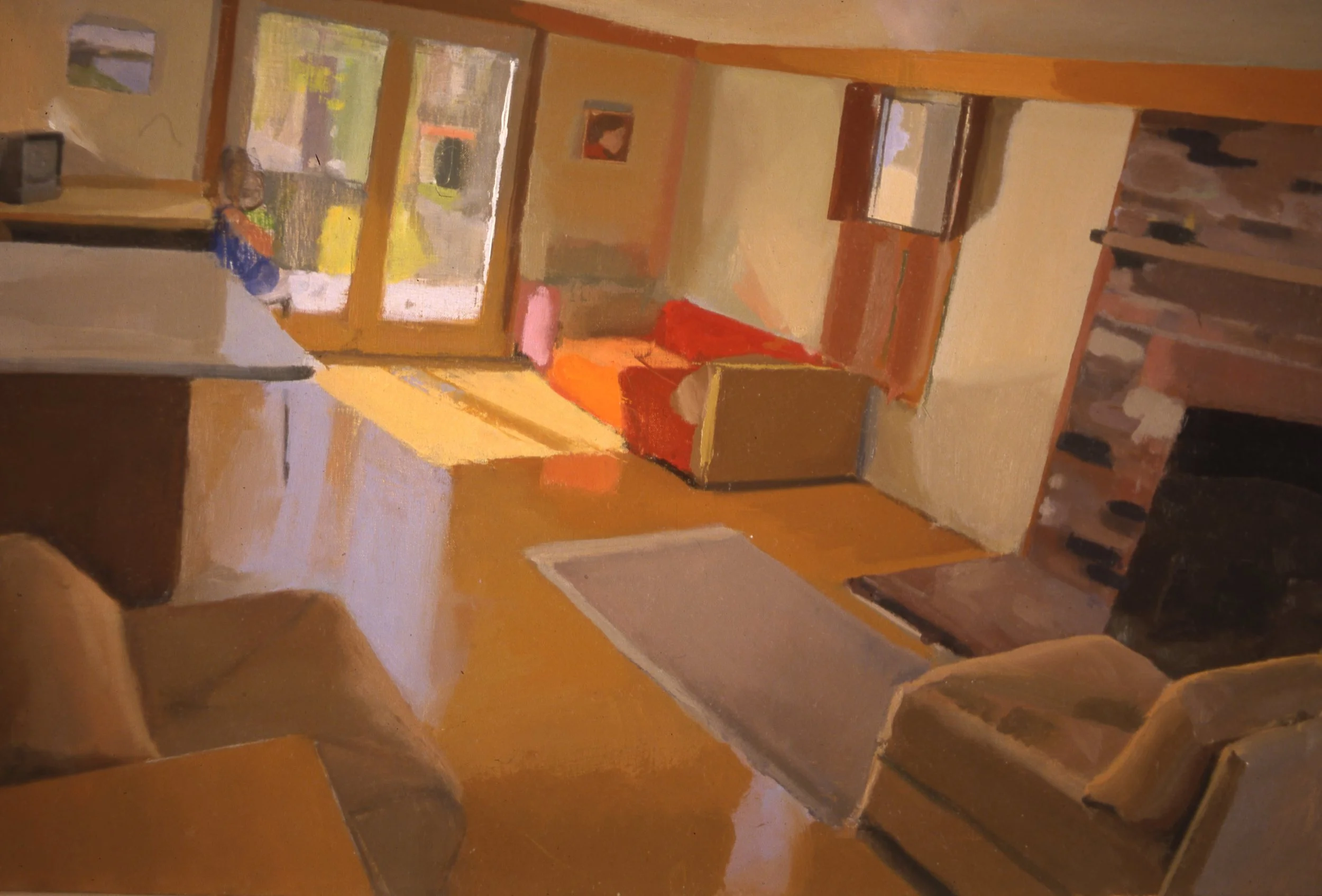 Interior, Our Home, Morning, 21x31, oil on canvas, 1997.jpg