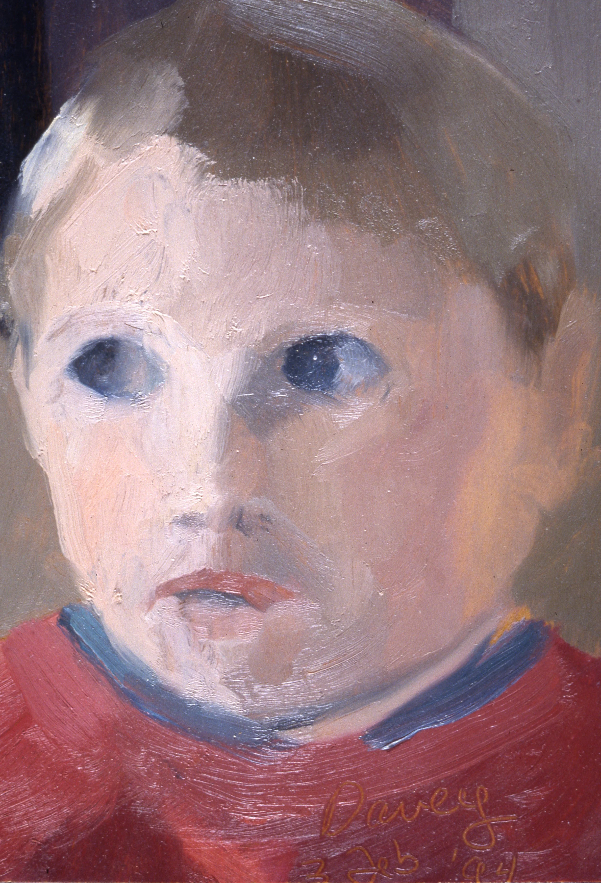 Portraits, Davey, 8x6, oil on panel, 1994.jpg