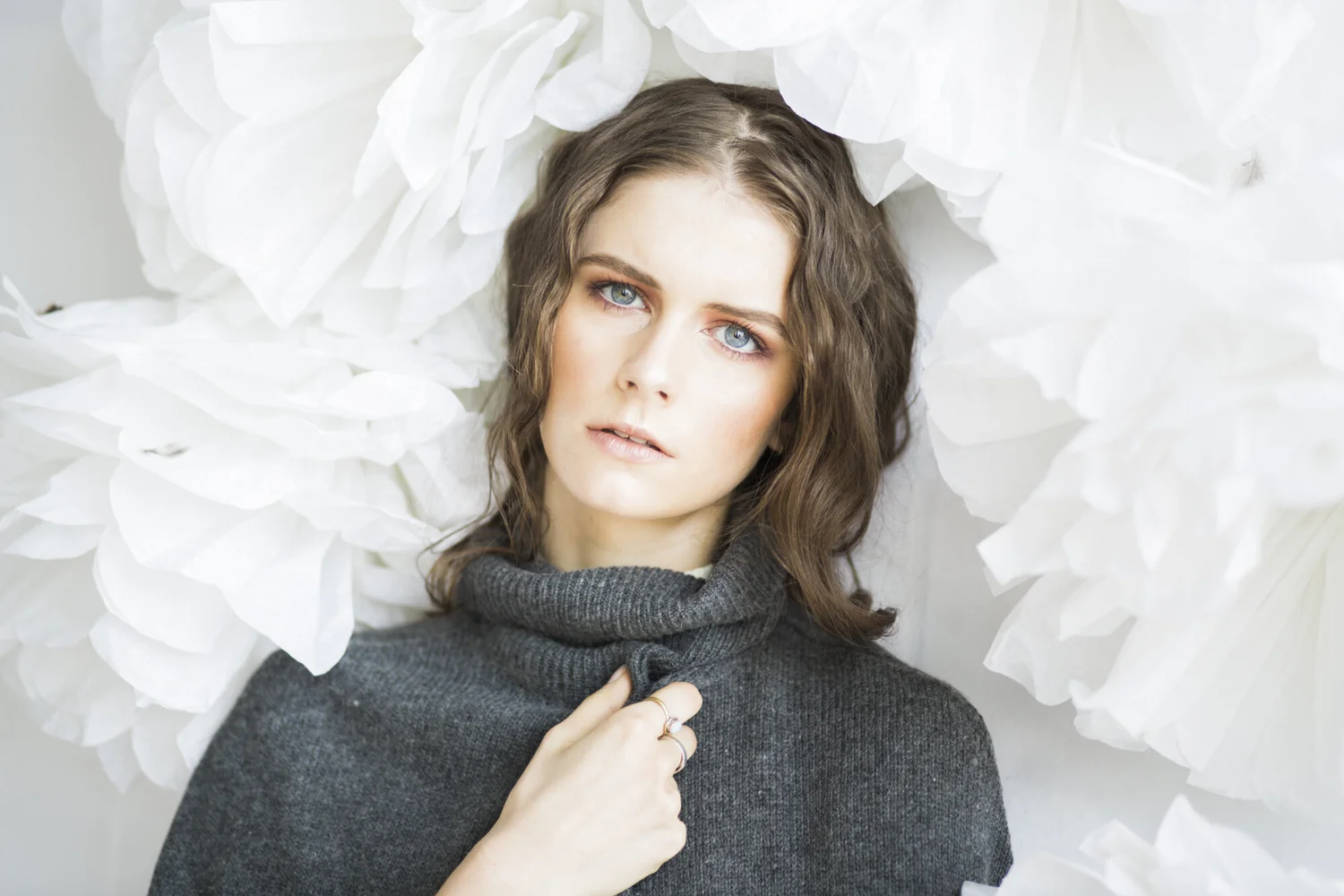Studio portrait 1 by Rebekah Kamsky