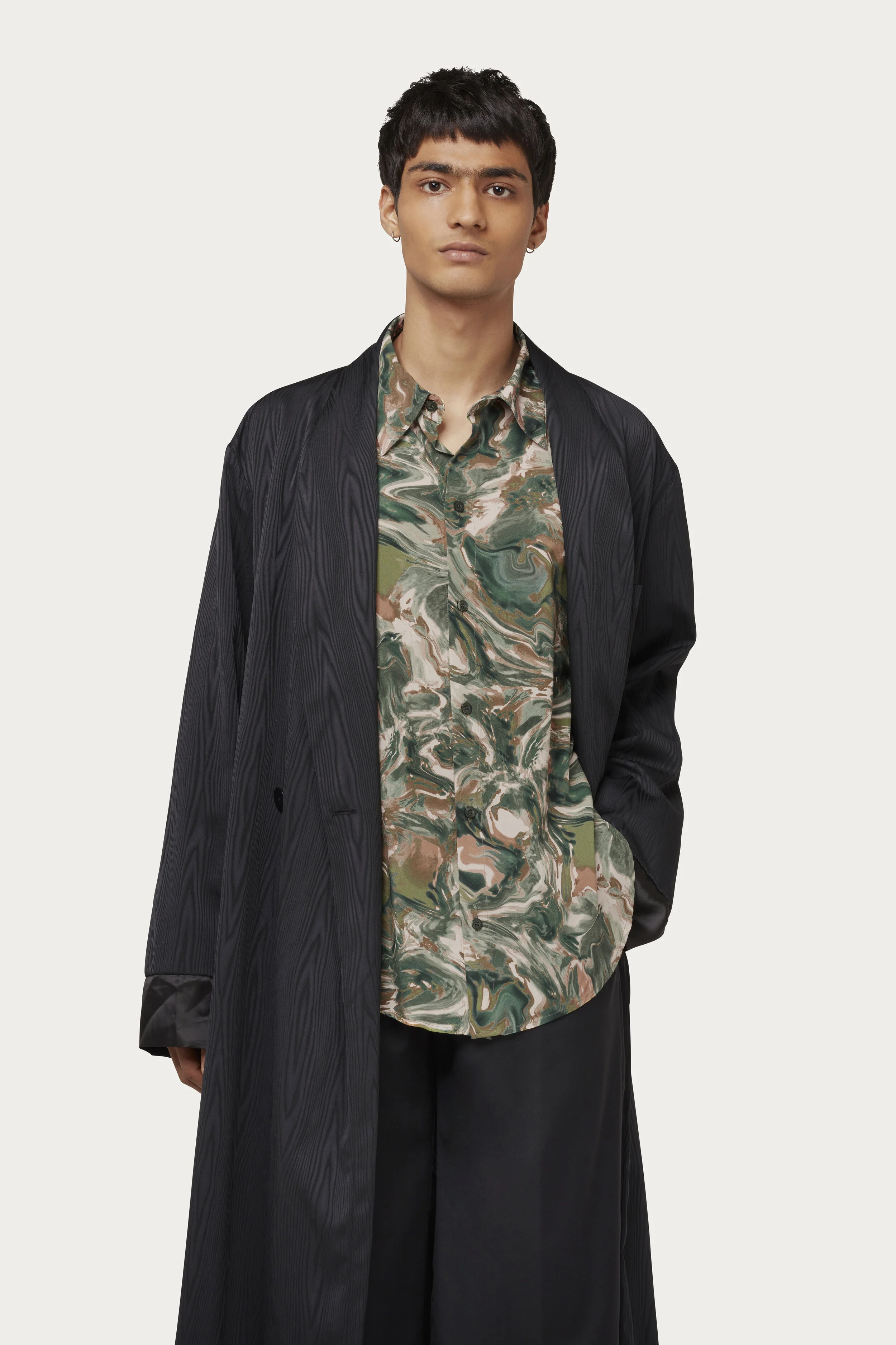 Marble Print Shirt