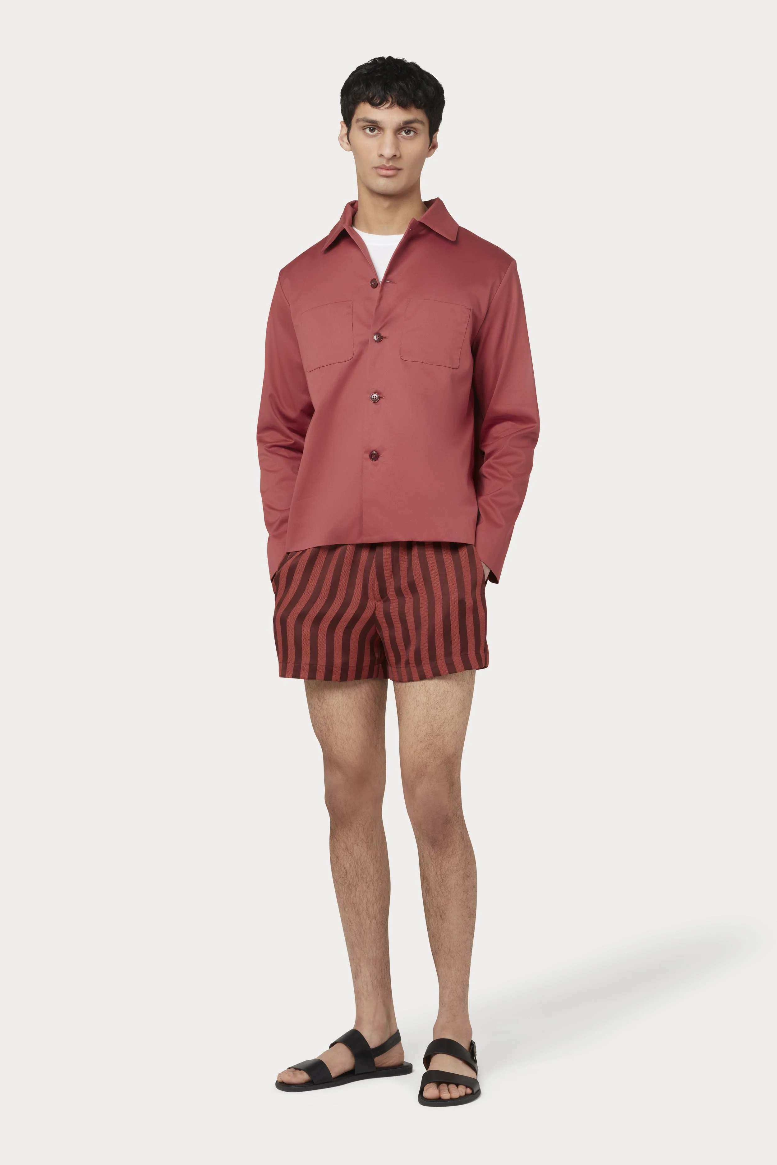 work cotton jacket red styling.jpg