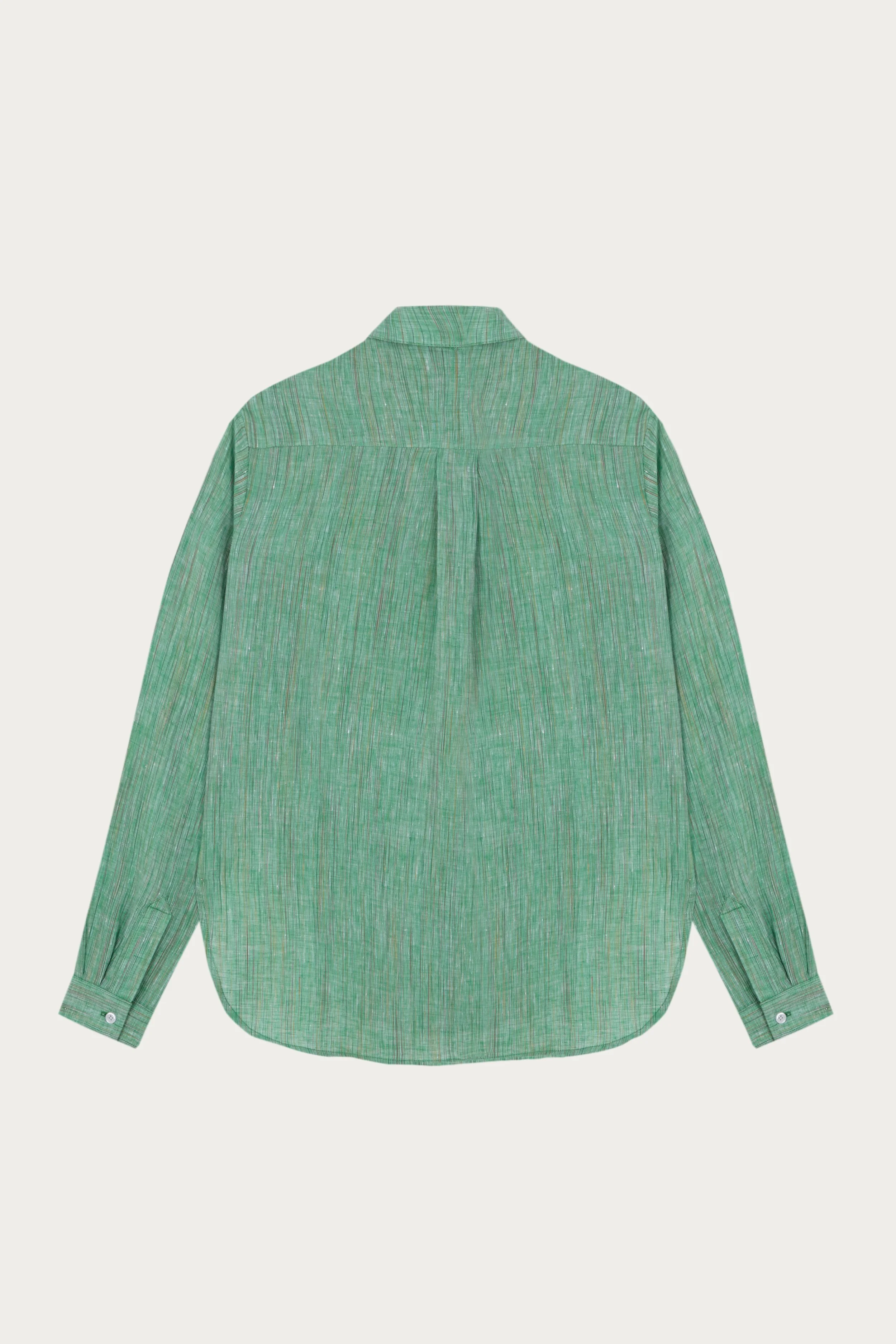 CB - Linen shirt long sleeve green back.jpg