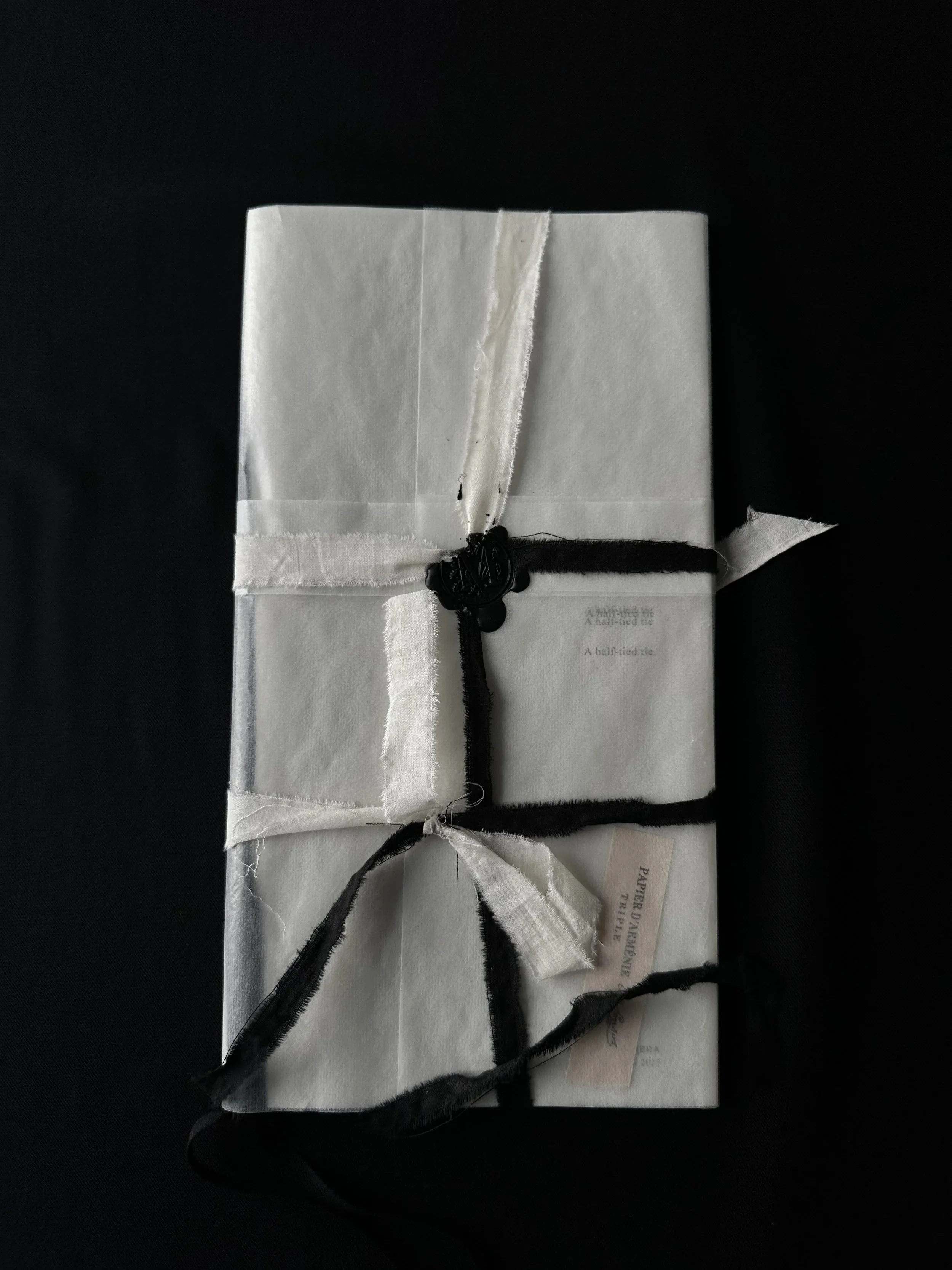   'A HALF-TIED TIE' PUBLICATION  