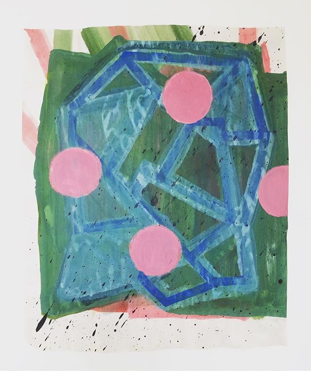 Summer night,
Mixed media on newsprint  59x49cm, &pound;200 as part of #artistsupportpledge - DM for info
&bull;
&bull;
&bull;
&bull;
&bull;
#postminimalism #nonobjective #nonobjectiveart #geometricabstraction #nonobjectivepainting #abstractpattern #
