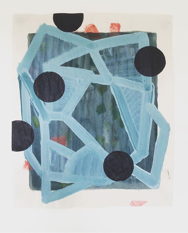 Summer night,
Mixed media on newsprint  59x49cm, &pound;200 as part of #artistsupportpledge - DM for info
&bull;
&bull;
&bull;
&bull;
&bull;
#postminimalism #nonobjective #nonobjectiveart #geometricabstraction #nonobjectivepainting #abstractpattern #