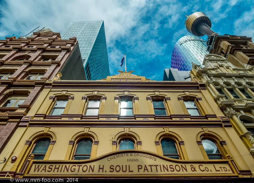 Photo Take: Pitt St Mall, Sydney. 1/100 sec, 12mm, f/8.0, ISO100