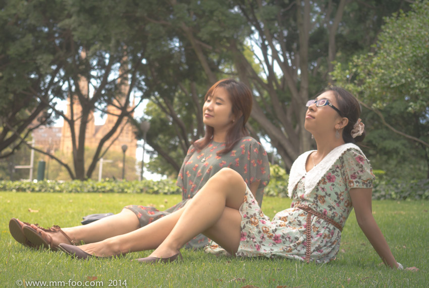 Lazing about
