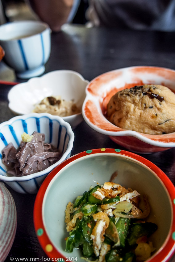 Side dishes made with tofu/beancurd